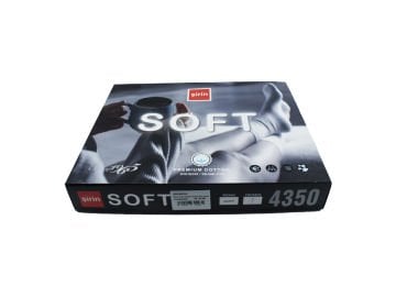 Şirin 4350 Dikişsiz Bayan Soft Penye Çorap 12'li