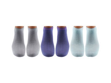 Şirin 4030-42 (36-40) Dikişsiz Bayan Penye Patik Çorap 12'li