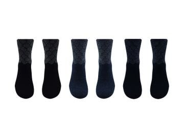 Aldano 05-6 Lambswool Yün Kışlık Erkek Soket 12'li