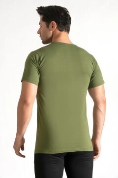 Seher 0002 Renkli Penye Bisiklet Yaka Erkek Fanila 6'lı