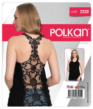 Polkan 2320 Güpürlü Bayan Atlet