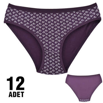 Dondeza 101 Desenli Bayan Bikini 12'li