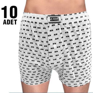 Seher Empirme Erkek Boxer 10'lu