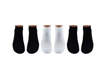 Berka Taban Altı Havlu Dikişsiz Erkek Spor Patik Çorap 12'li