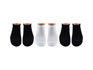 Berka Taban Altı Havlu Dikişsiz Erkek Spor Yarım Konç Patik Çorap 12'li