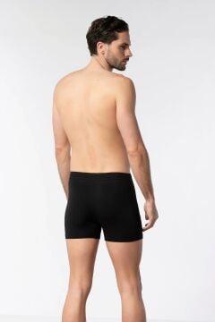 Tutku Elit 1251 Modal Elestan Erkek Boxer SİYAH - M