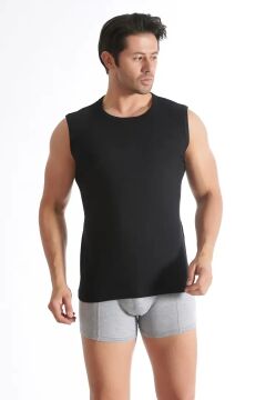 Tutku Renkli Erkek Sıfır Kol Ribana Spor Fanila