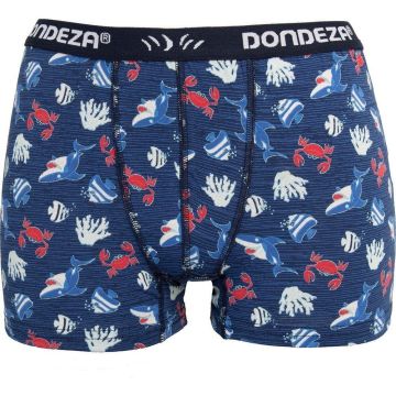 Dondeza 503 Desenli Erkek Çocuk Boxer Short 12'li