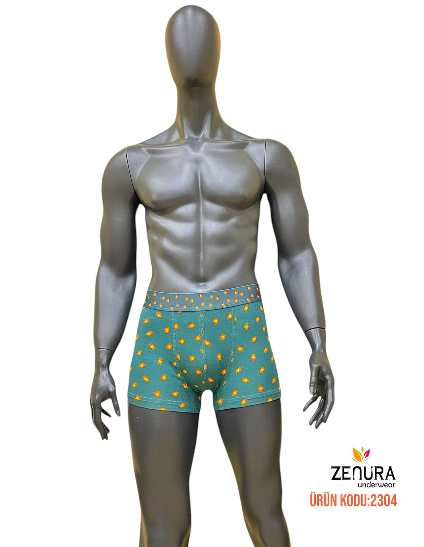 Zenura 2304 Dijital Baskı Erkek Boxer