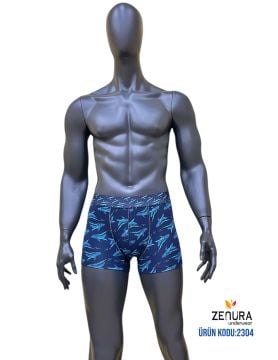Zenura 2304 Dijital Baskı Erkek Boxer 12'li