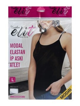 Tutku Elit 2001 Modal Elestan Bayan İp Askılı Atlet