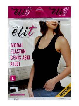 Tutku Elit 2002 Modal Elestan Bayan Geniş Askılı Atlet