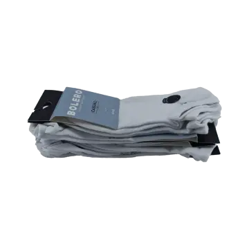 Bolero E-20-5 (41-45 NO) Dikişsiz Erkek Penye Patik Çorap 12'li