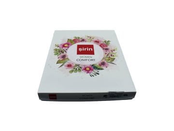 Şirin 4030-32 Dikişsiz Bayan Penye Patik Çorap 12'li