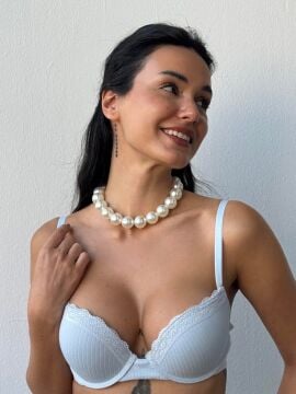 Cansoy 704 (75-80-85-90) Ribana Balenli Destekli Sütyen 6'lı
