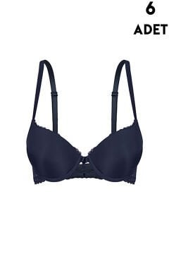Aysemin 5091 B Cup (75-80-85-90) Balenli Destekli Bayan Sütyen 6'lı