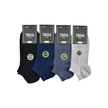 Toria E16 (41-45) Erkek Bambu Patik Çorap 12'li