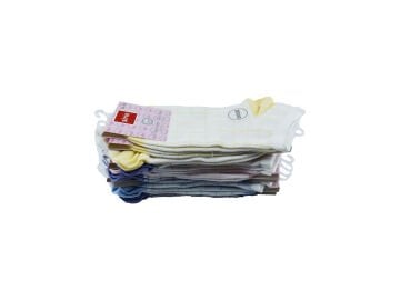 Şirin 4030-39 (36-40) Dikişsiz Bayan Penye Patik Çorap 12'li