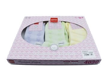 Şirin 4030-46 (36-40) Dikişsiz Bayan Penye Patik Çorap 12'li