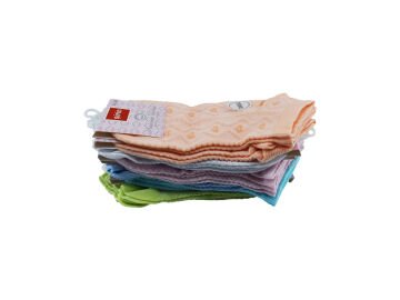 Şirin 4030-40 (36-40) Dikişsiz Bayan Penye Patik Çorap 12'li