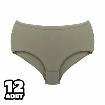 Dondeza 3058 Ara Beden L Yüksek Bel Toparlayıcı Külot 12'li