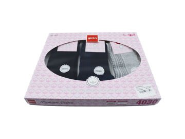 Şirin 4030-41 (36-40) Dikişsiz Bayan Penye Patik Çorap 12'li