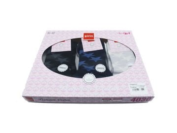 Şirin 4030-47 (36-40) Dikişsiz Bayan Penye Patik Çorap 12'li