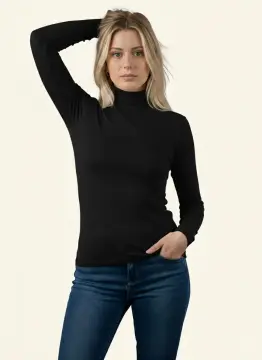 Kapitex 3001 (L-XL-XXL) Bayan Uzun Kollu Balıkçı Yaka Atlet 3'lü