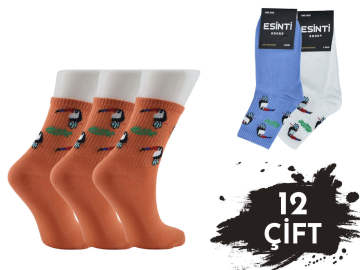 Esinti Bayan Kolej Çorap 12'li