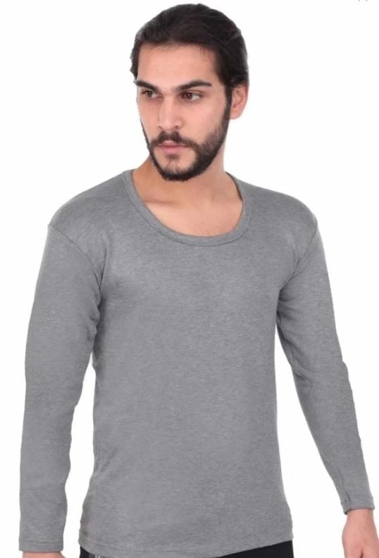 Tutku 0126 Gri Erkek Termal Fanila