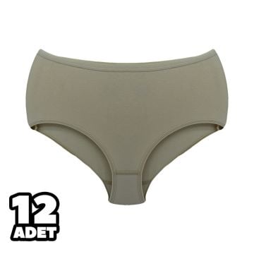 Dondeza 3058 XXL Beden Yüksek Bel Toparlayıcı Külot 12'li