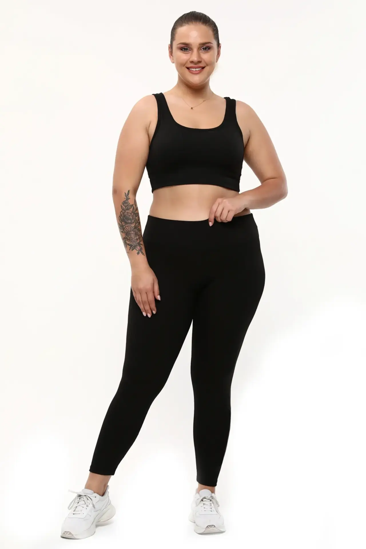 Vogsing 393 (3XL-4XL-5XL) Fitilli Yüksek Bel Bayan Tayt 6'lı