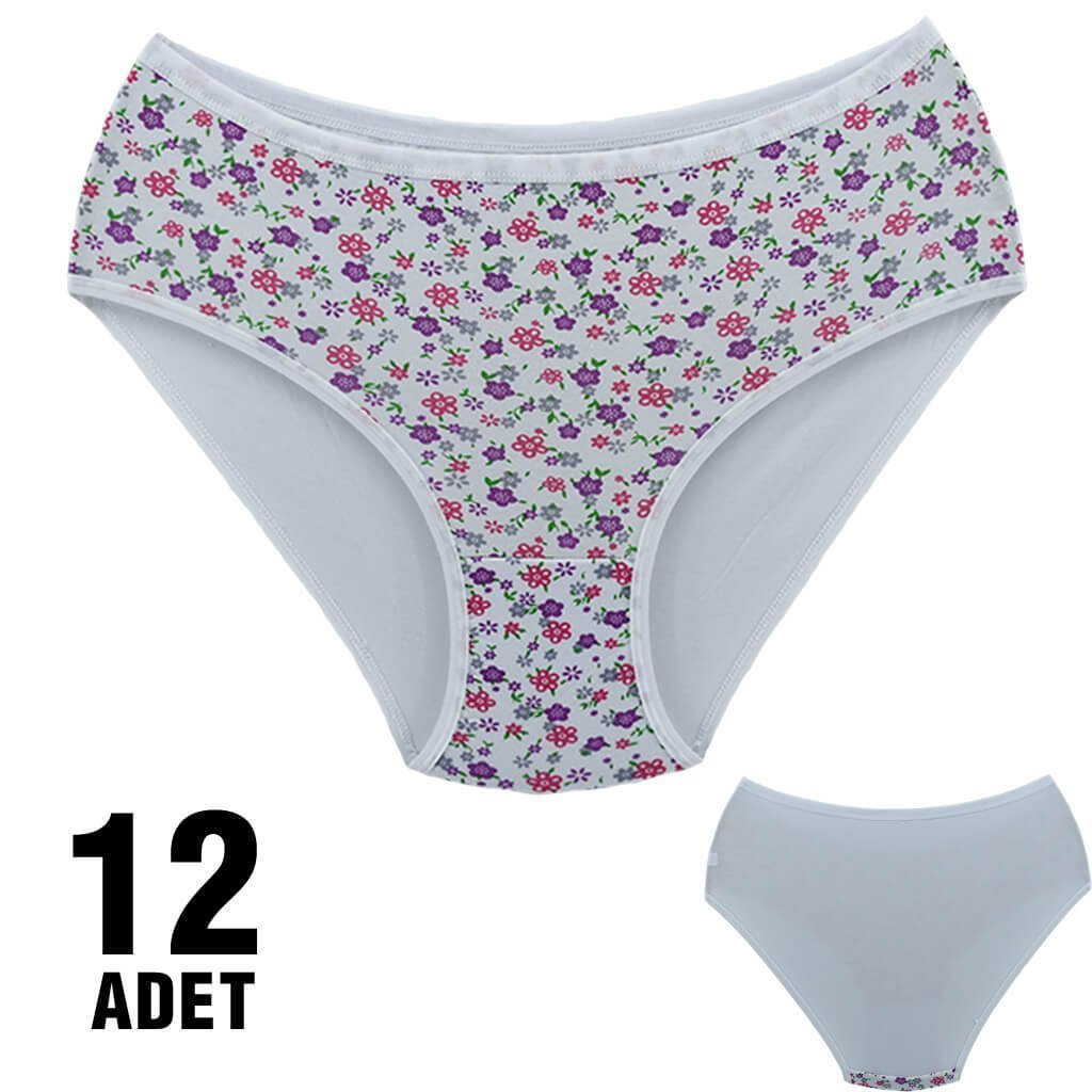 Dondeza 301 Desenli Bayan Bato 12'li