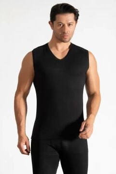 Tutku Elit 1305 Elestan Erkek V Yaka Sıfır Kol Atlet