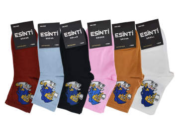 Esinti Bayan Kolej Çorap 12'li