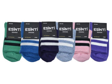 Esinti Bayan Kolej Çorap 12'li