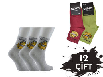 Esinti 16 Bayan Kolej Çorap 12'li