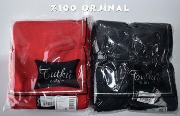 Tutku 0135 Renkli Ribana Bayan İp Askılı Atlet 6'lı