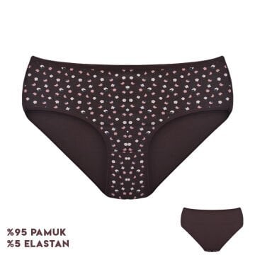 Dondeza 301-170 Desenli Bayan Bato 12'li