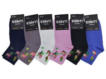 Esinti Bayan Kolej Çorap 12'li