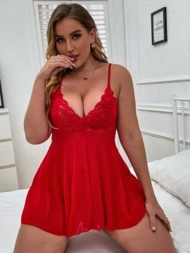 Beleng 5046 Battal Beden Erotik Fantazi Gecelik
