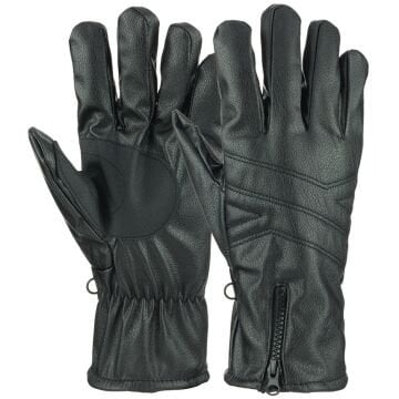 Suyutti K25540-02-001 İthal Erkek İçi Kürklü Kalın Suni Deri Eldiven 6'lı