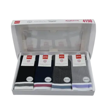 Şirin 4150-112 (36-40) Dikişsiz Bayan Penye Çorap 12'li