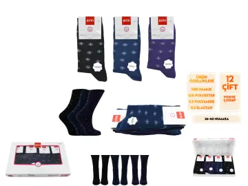 Şirin 4150-113 (36-40) Dikişsiz Bayan Penye Çorap 12'li