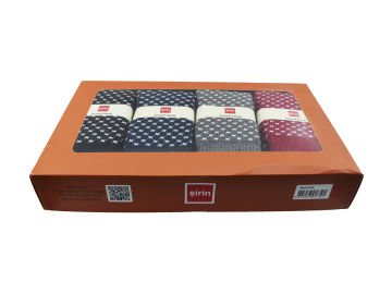 Şirin 5750-3 Bayan Termal Havlu Soket 12'li