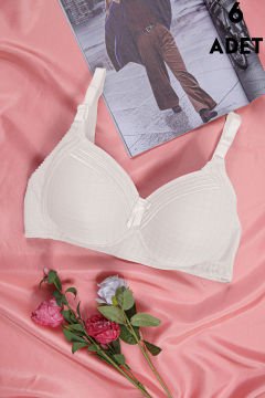 Aysemin 5152 C Cup (85-90-95-100-105) Balensiz Desteksiz Bayan Sütyen 6'lı