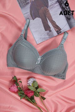 Aysemin 5152 C Cup (85-90-95-100-105) Balensiz Desteksiz Bayan Sütyen 6'lı