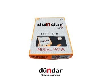 Dündar 6838 (40-44) Dikişsiz Yıkamalı Kokulu Erkek Summer Modal Patik 12'li
