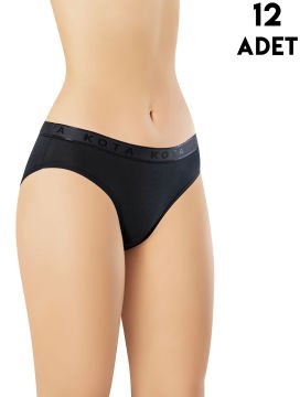 Kota 5021-2 Bayan Beli Jakarlı Bikini 12'li