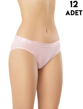 Kota 5021-2 Bayan Beli Jakarlı Bikini 12'li